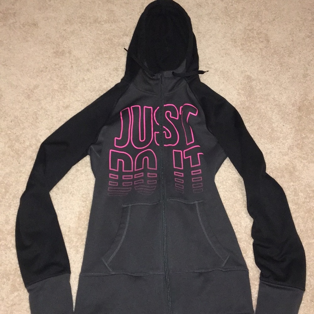 Nike zip up sweatshirt